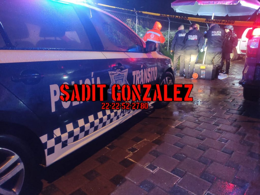 Muere atropellado don Rufino en Chachapa, Amozoc