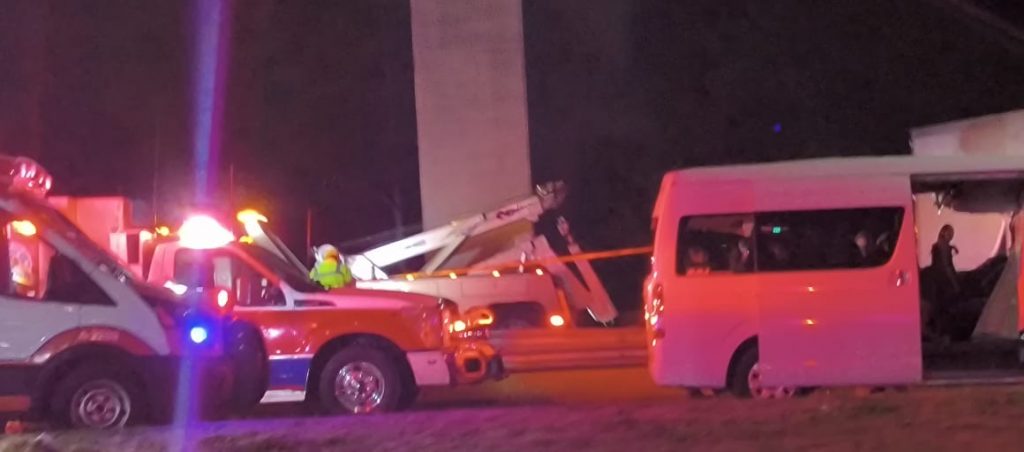 Fotonota: Fuerte accidente en la zona de Villa Frontera