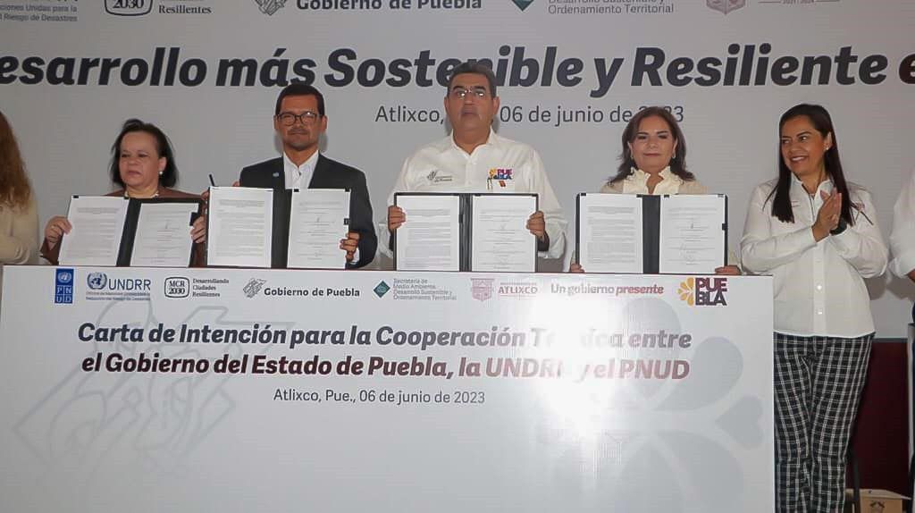 Atlixco participará en Foro Global de Resiliencia de Dubái organizado por la ONU