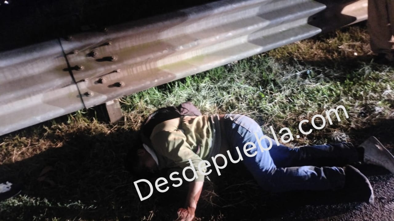 Desde Huauchinango: Herido e inconsciente lo dejan en la México-Tuxpan