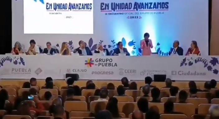 Video desde Puebla: Presidente electo de Guatemala denuncia robo de actas