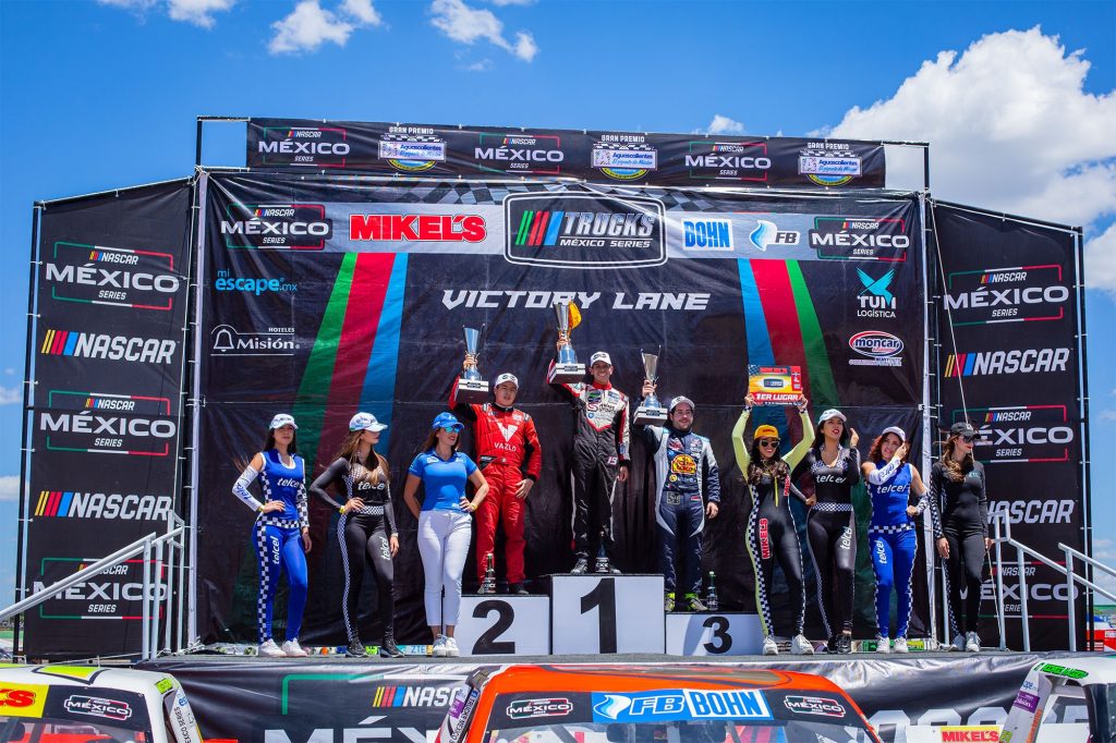 Diego Ortíz volvió al triunfo, conquistando Trucks México series en el Óvalo Aguascalientes México