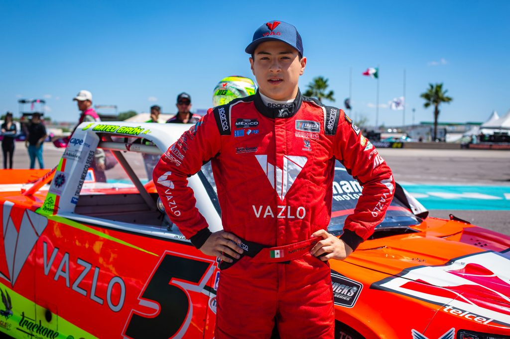 Mateo Girón, a la conquista de la noche chihuahuense en Trucks México Series