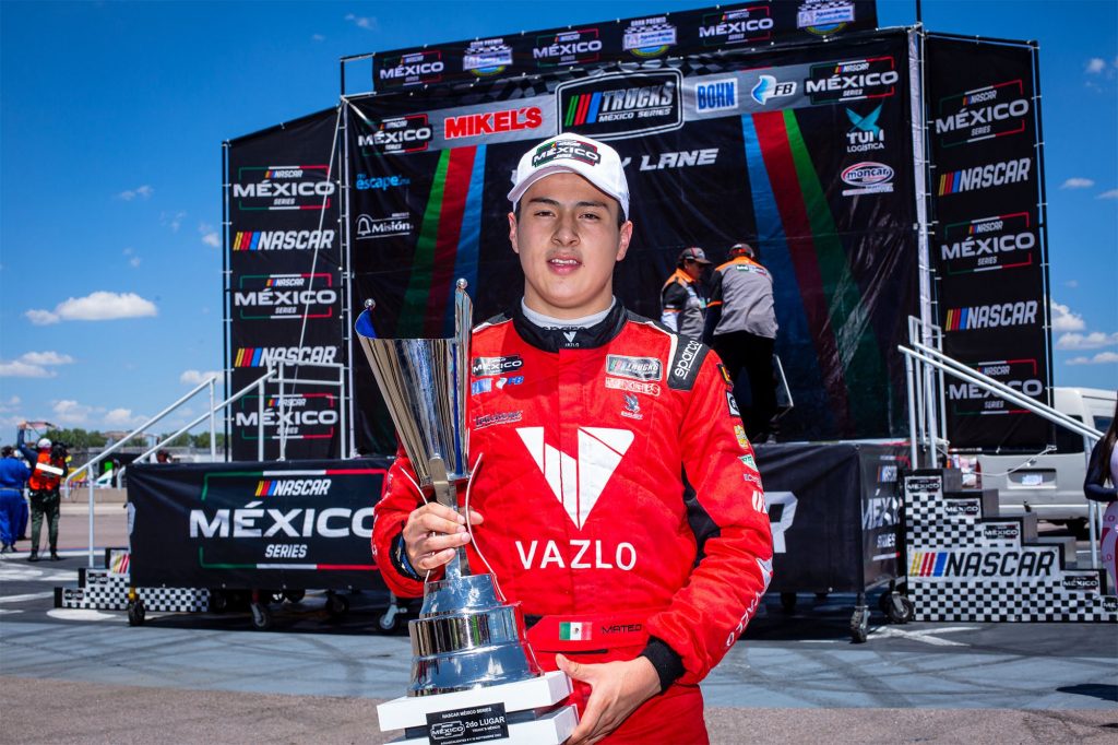 Mateo Girón no se baja del podio y consigue el 2do puesto de Trucks México Series en Aguascalientes
