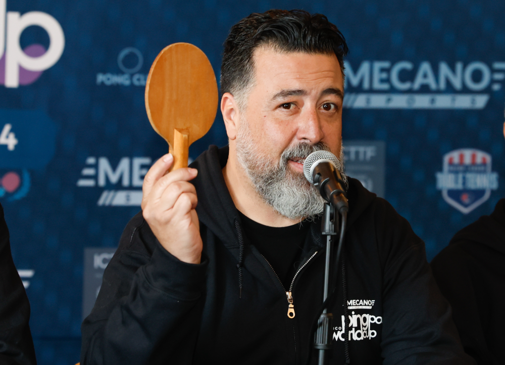 Del rock a la raqueta, Micky Huidrobo de Molotov organiza el Ping Pong World Cup 2024