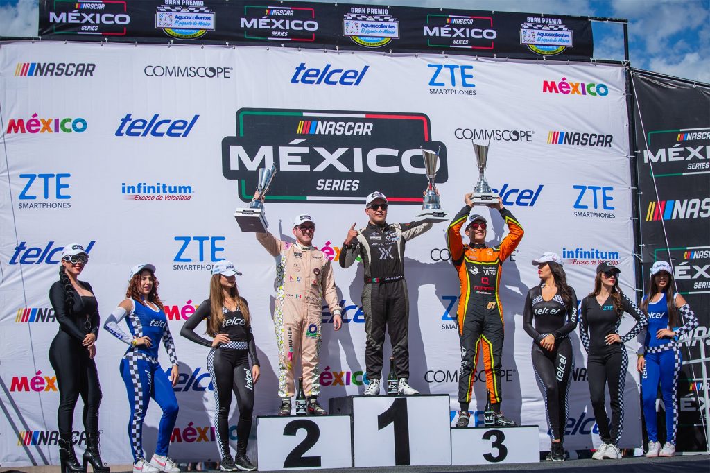 Jorge de la Parra se impone en Nascar Challenge