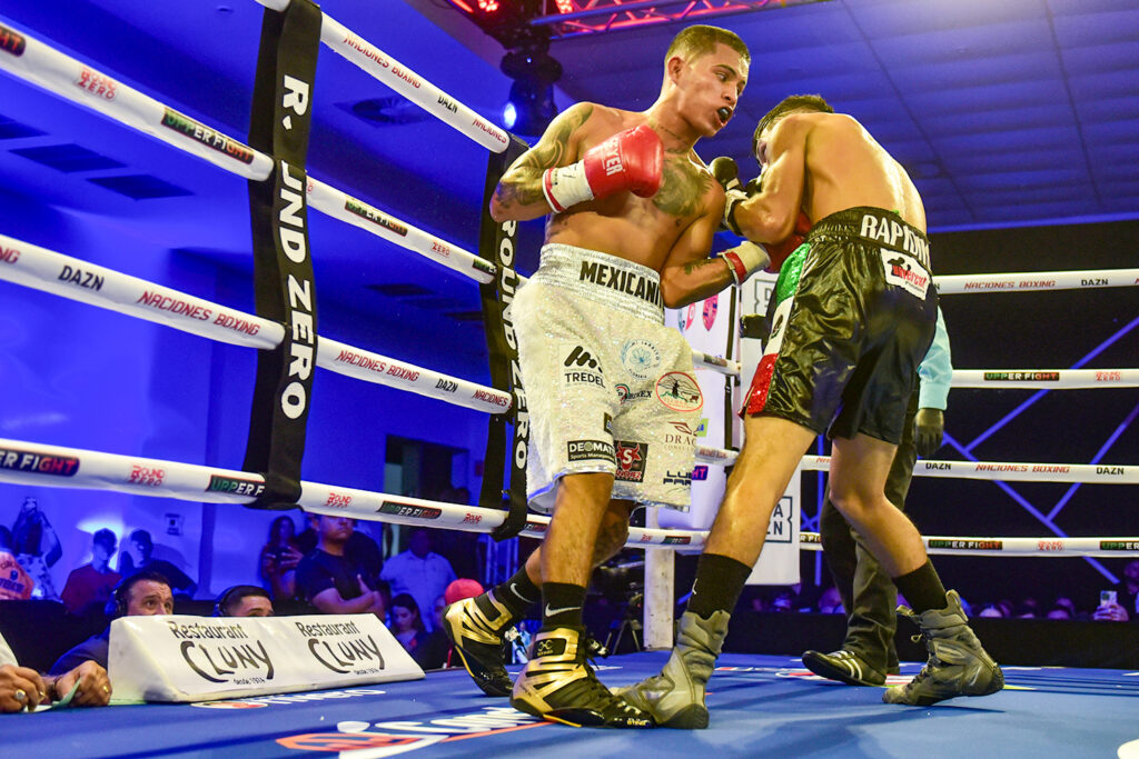 Vence “Mexicanito” Jiménez a “Rapidito” Pérez en velada de Round Zero