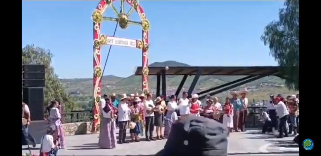 Video desde Puebla: Ariadna Ayala y Sergio Salomón inauguraron el festival Huey Atlixcáyotl