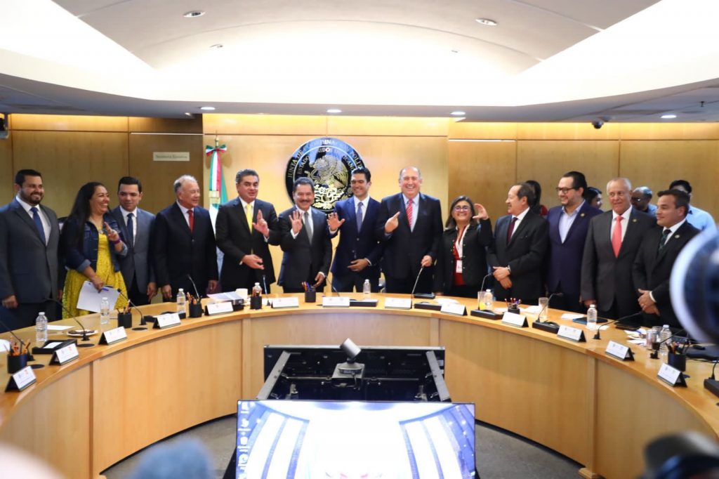 Reconocen coordinadores parlamentarios los buenos oficios de Ignacio Mier para conducir los trabajos de la JUCOPO