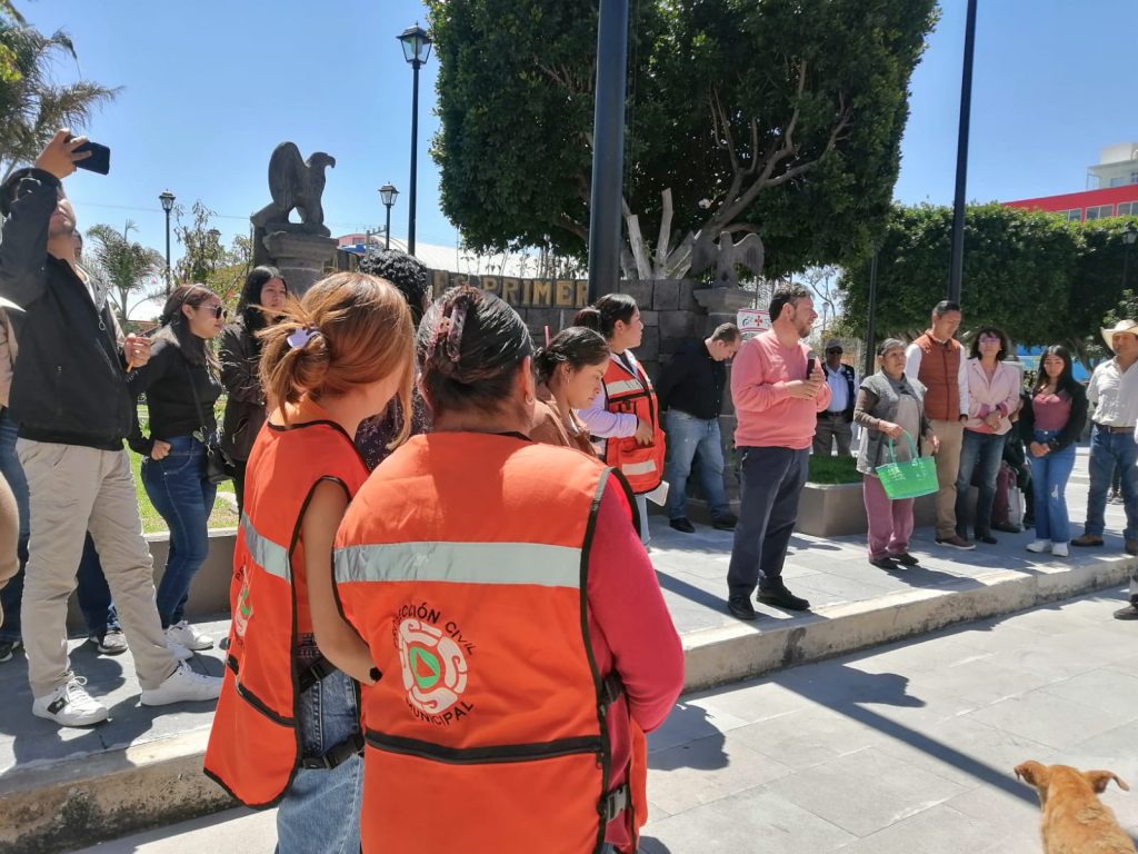 Gobierno municipal de San Nicolás de los Ranchos se suma al simulacro estatal de Puebla 2023