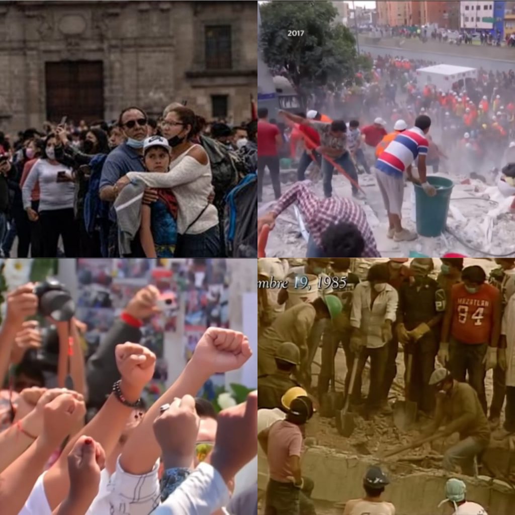 México unido por la tragedia: sismos del 19 de septiembre