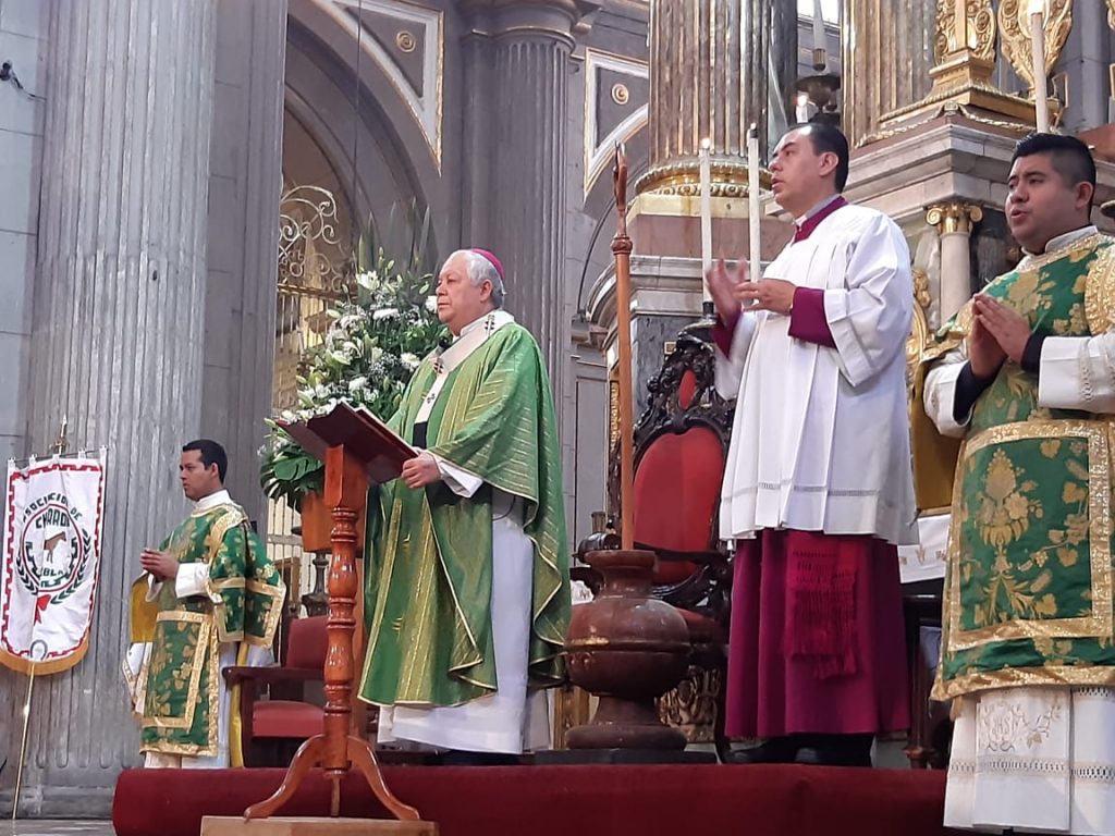 Pide arzobispo de Puebla por Ernesto Calderón y lamenta incremento de la violencia