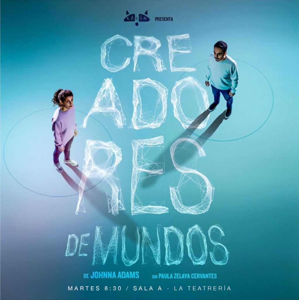 La obra Creadores de Mundos, presenta una forma peculiar de vivir el amor