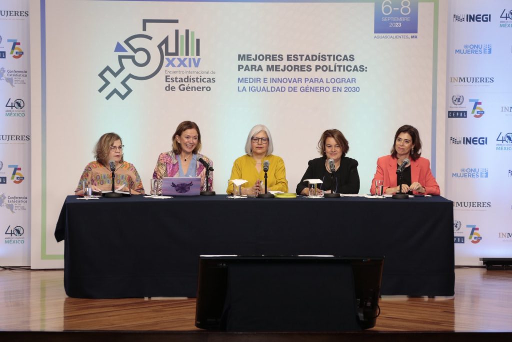 Se destacó el uso de la información estadística y la innovación para fortalecer la perspectiva de género en el diseño de políticas públicas.