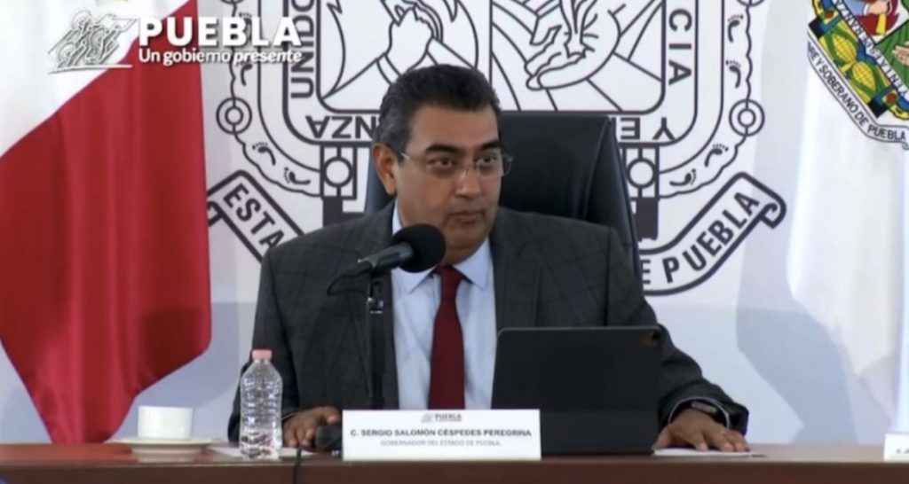 Video desde Puebla: Gobernador Sergio Céspedes llama a ediles a rendir informes no destapes