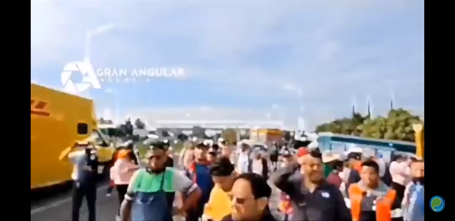 Video desde Puebla: Consejo de la Central de Abasto denuncia invasión de la 28 de Octubre