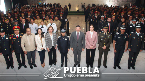 Inaugura gobierno de Puebla “Primer Congreso Nacional de Policías Auxiliares”