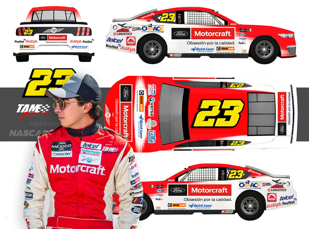 Max Gutiérrez listo para enfrentar los playoffs en Puebla en NASCAR México