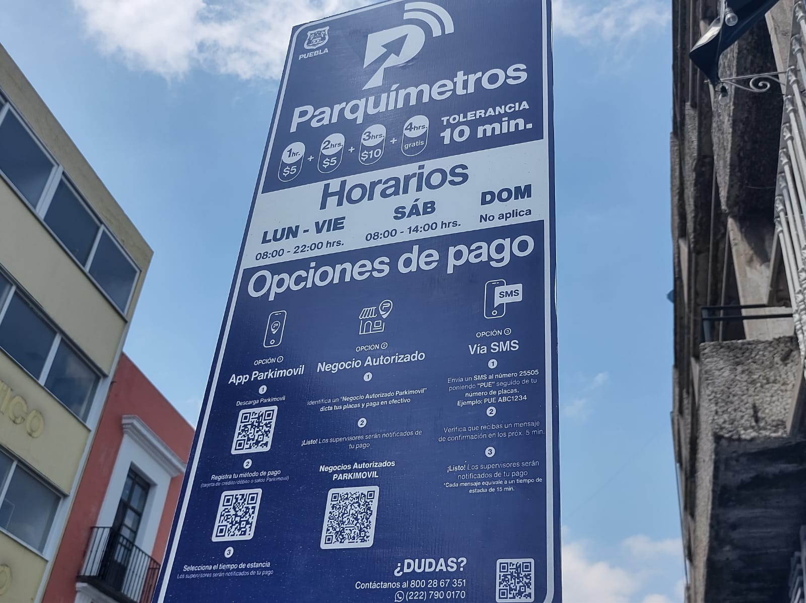 Movilidad tiene conocimiento de 28 amparos contra parquímetros: Vélez Tirado