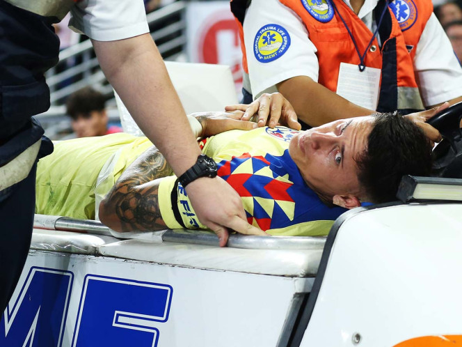 América confirma que la lesión de Brian Rodríguez fue grave