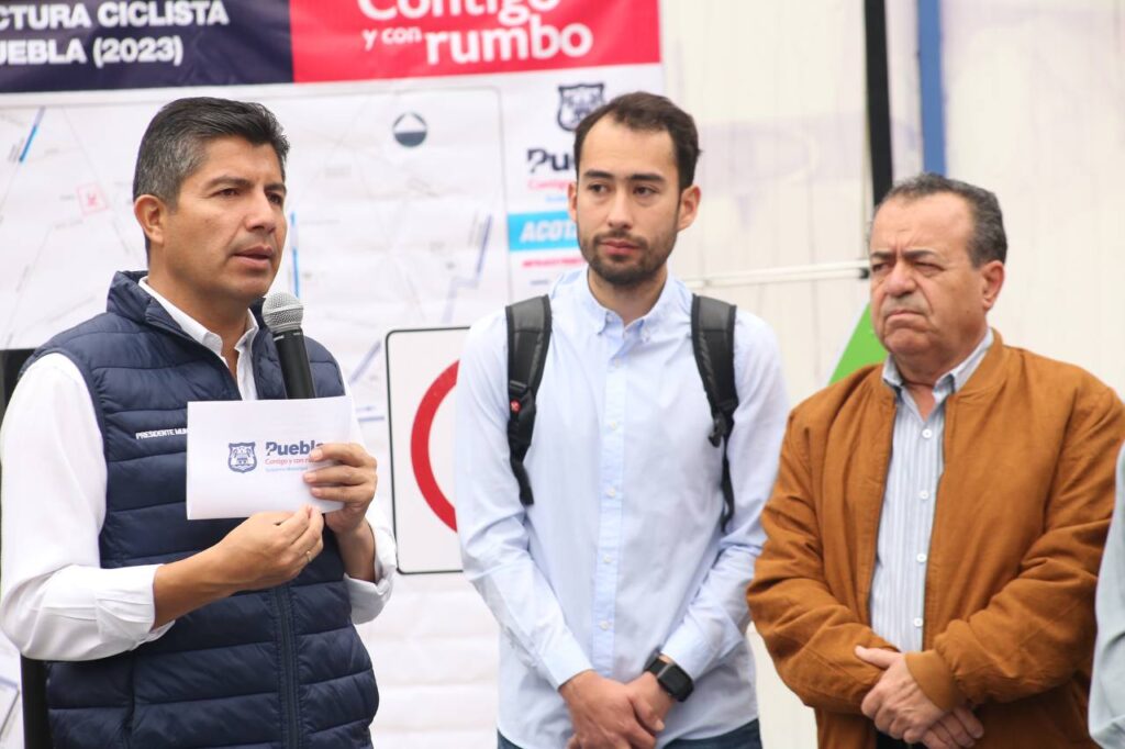 Eduardo Rivera entregó 15 kms para ciclistas en diversas calles