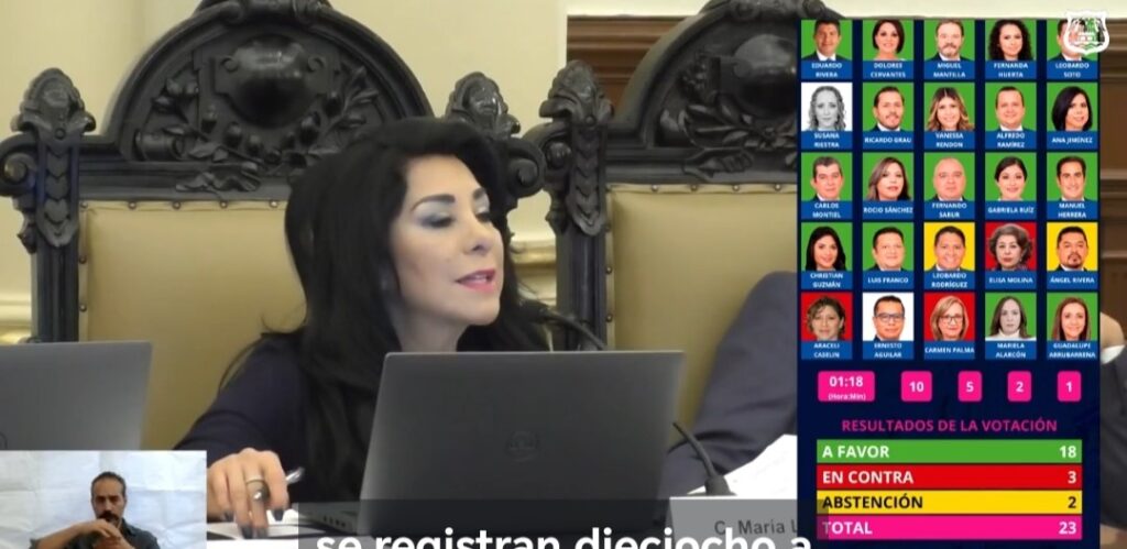 Con 18 votos a favor aprueban modificación a cobro de parquímetros en 5 pesos cada hora