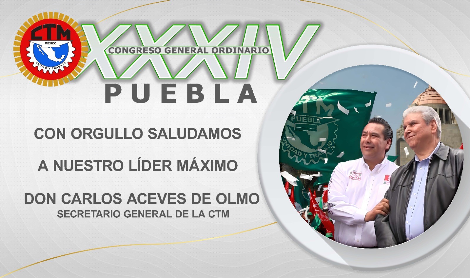 Con el apoyo del senador Carlos Aceves del Olmo, líder nacional de la CTM y la base de trabajadores, Leobardo Soto será reelecto al frente de FTP este sábado