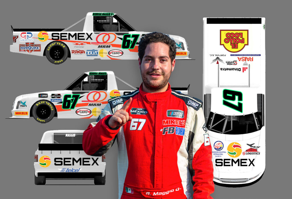Rodrigo Maggio va a Puebla con doble misión en el campeonato Trucks México Series
