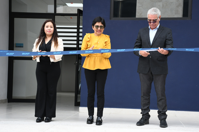 Inaugura Rectora María Lilia Cedillo edificio de laboratorios de medios y contenidos en la Facultad de Ciencias de la Comunicación BUAP