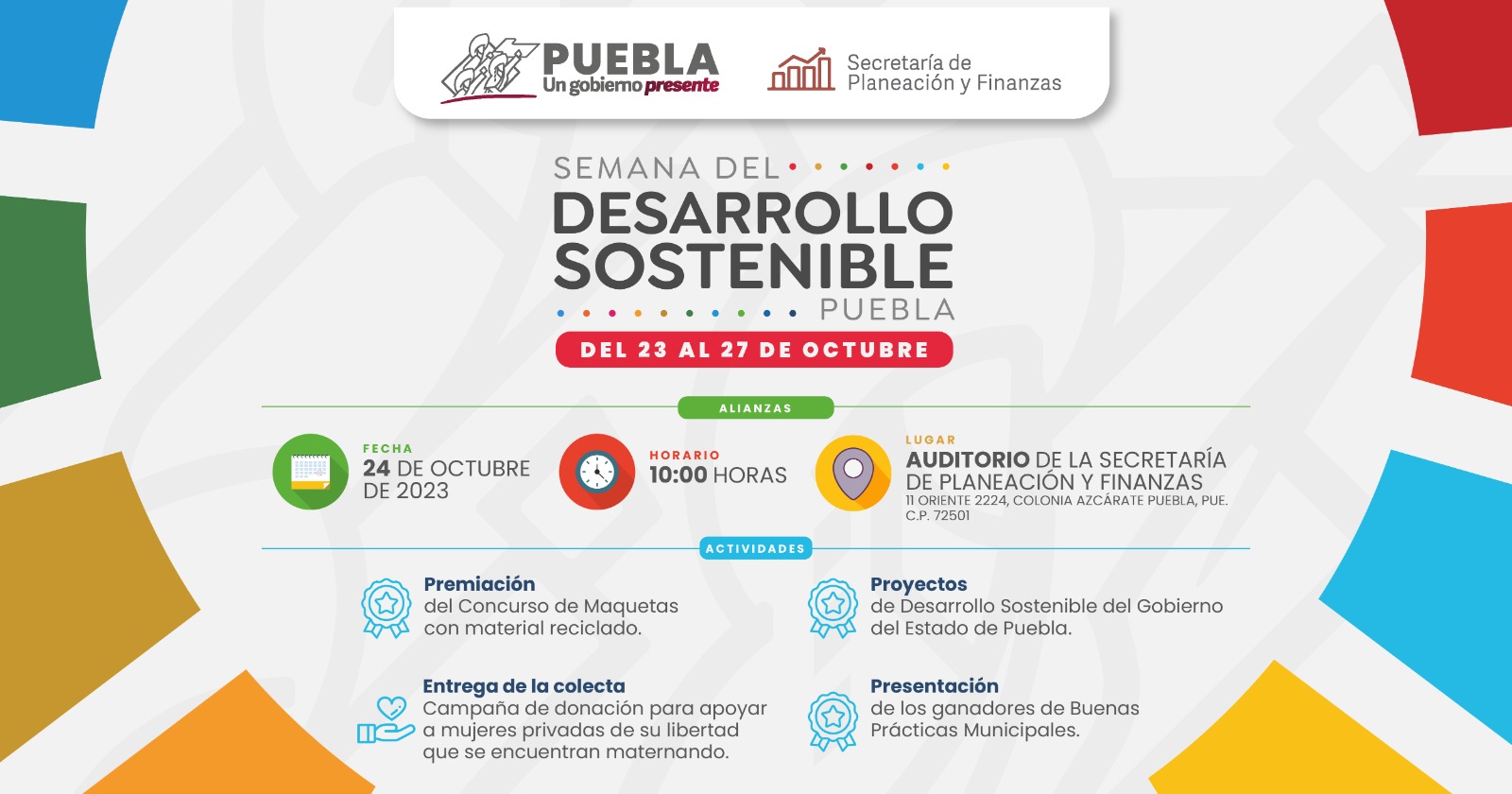 Semana del Desarrollo Sostenible en Puebla, acciones para un futuro mejor: SPF