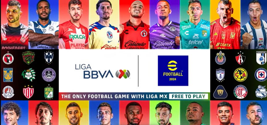 KONAMI y la LIGA BBVA MX revelan el Torneo eLiga BBVA MX con el videojuego eFootball™ 2024