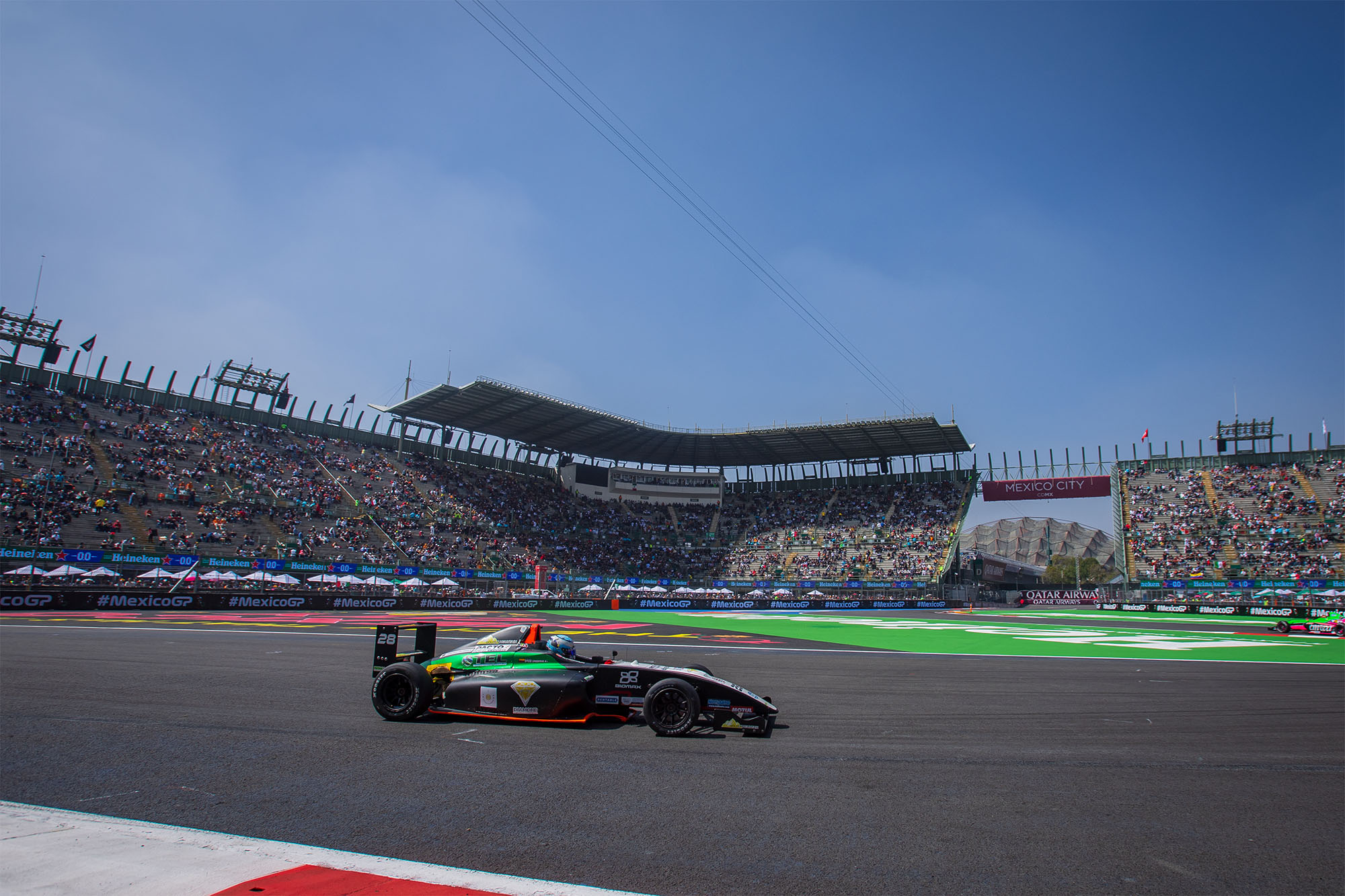 David Cárdenas, consiguió podio de la F4 NACAM, en el Gran Premio de México