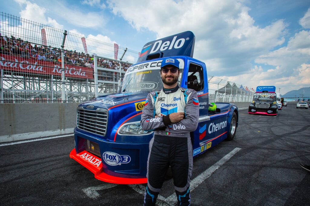 Enrique “Harry” Dueñas, terminó a un escalón del podio poblano en los tractocamiones