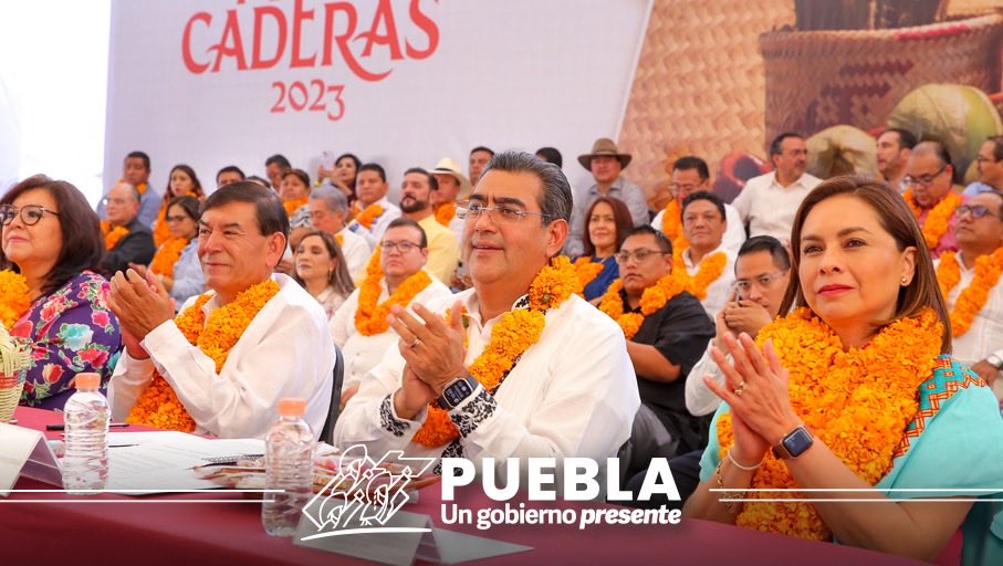 Video desde Puebla: Arranca Sergio Salomón la temporada del Mole de Cadera