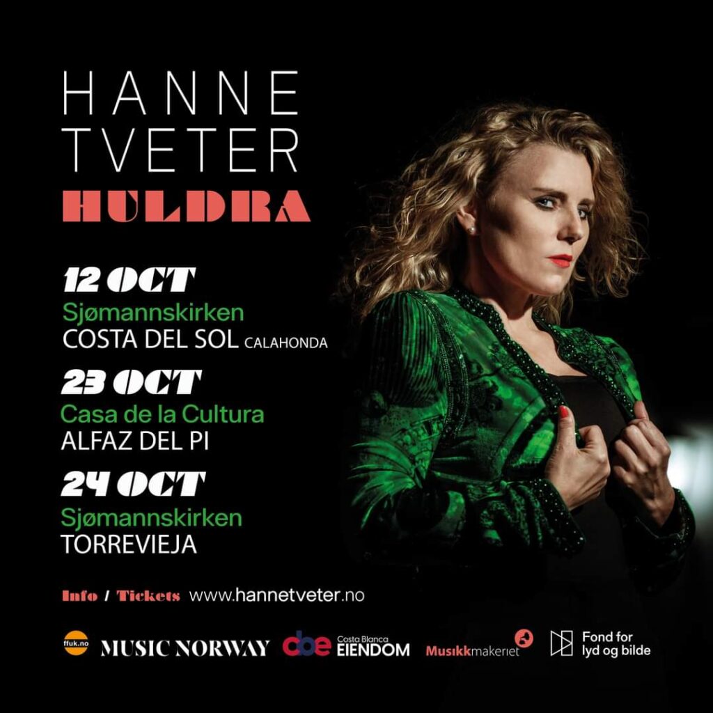 Hanne Tveter inicia gira en España presentando “Huldra” en vivo