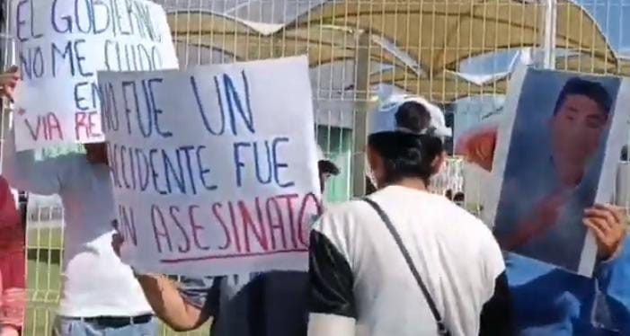 Video desde Puebla: Exigen justicia para Agustín, menor asesinado en la Vía Recreativa