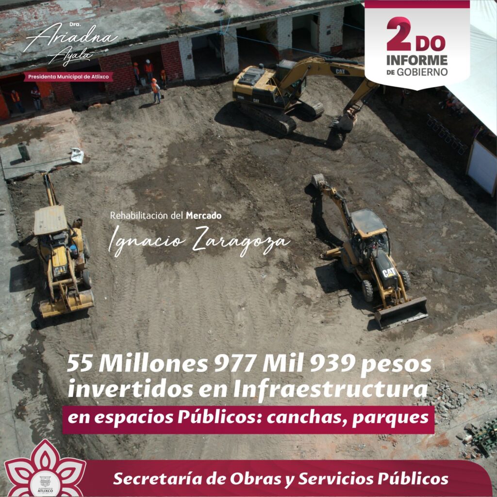 Desde Atlixco: Más de 316 mdp invertidos en obra con sentido social, indicó Ariadna Ayala