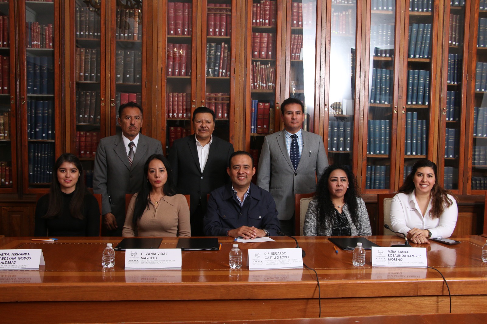 Firma Congreso del Estado convenio de colaboración con el Instituto de Artes Visuales