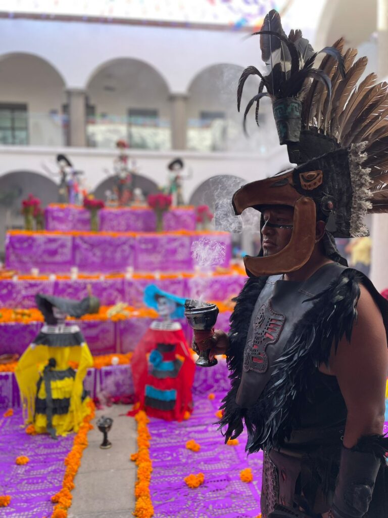 San Pedro Cholula participa en el Corredor Metropolitano de Ofrendas