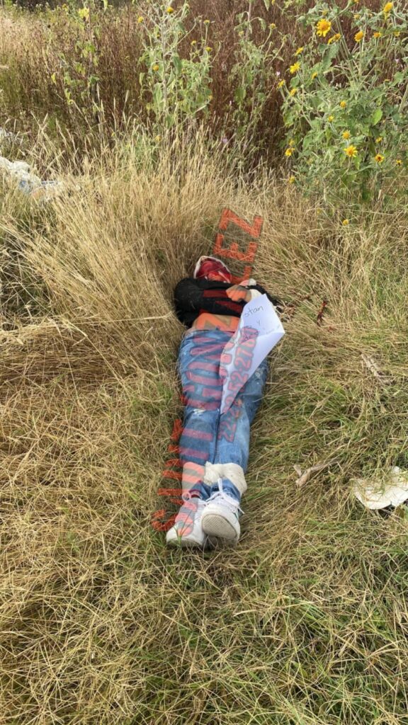 Video desde Puebla: Dos cadáveres cerca de carretera a Africam Safari