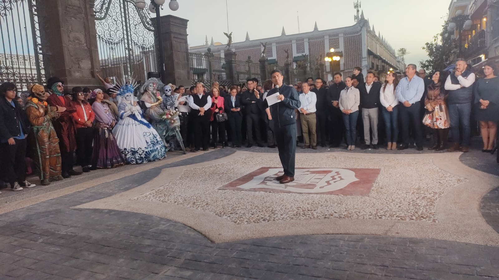 Video desde Puebla: Eduardo Rivera entrega rehabilitación de la 16 de septiembre