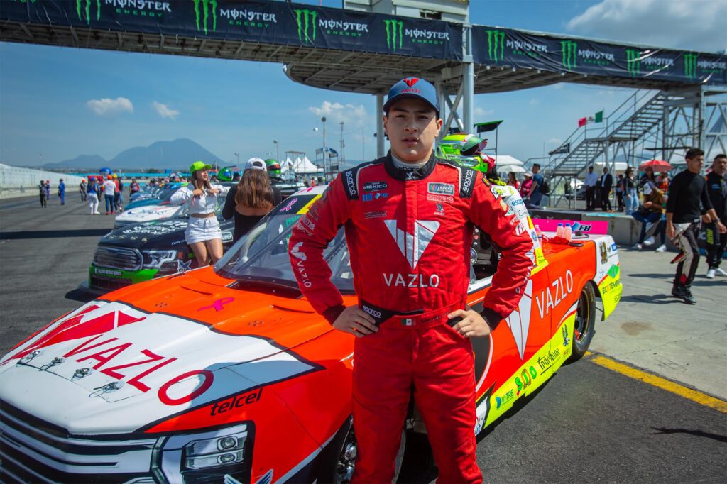 Contacto complicó a Mateo Girón en semifinal de Trucks México series