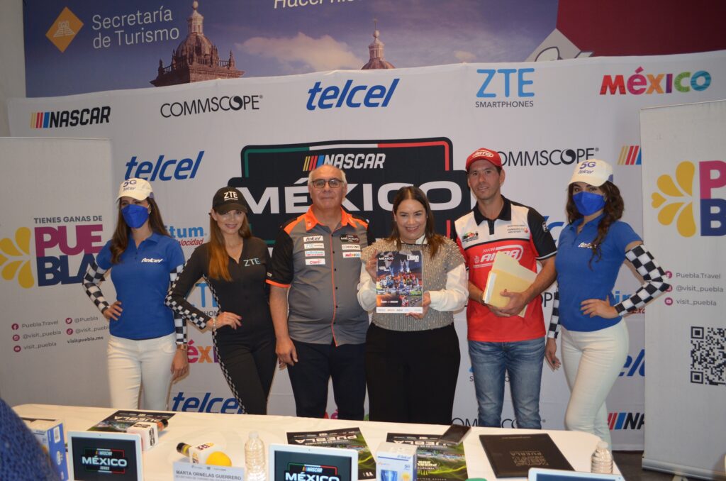 Se puso en marcha la penúltima fecha de Nascar Mexico, que se correrá en Puebla