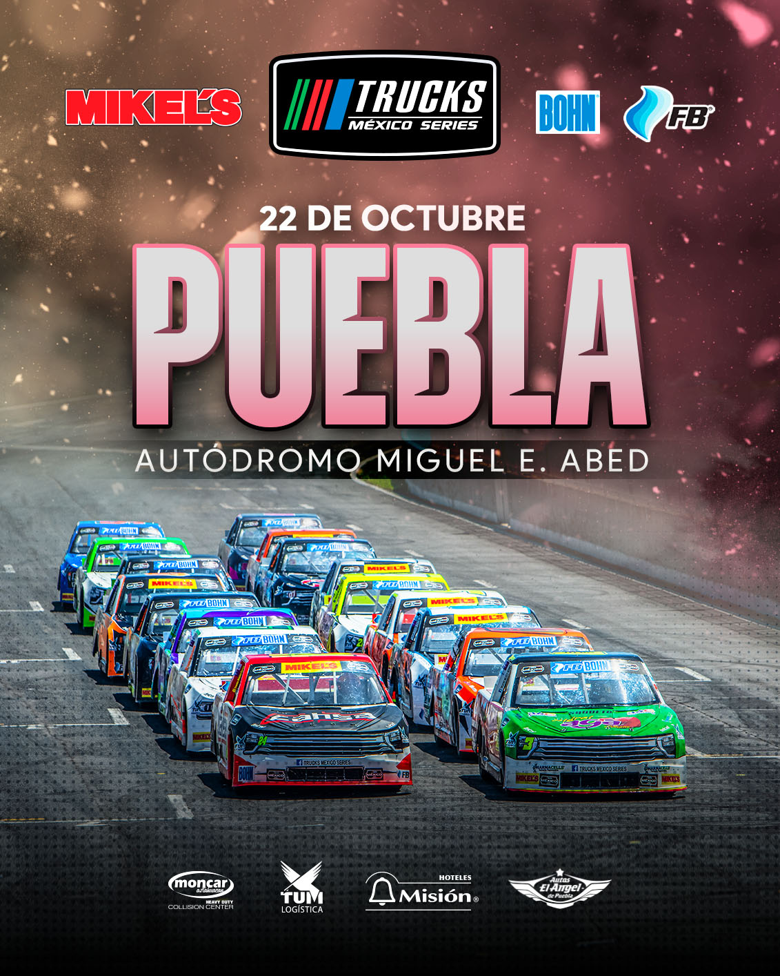 En Puebla, Trucks México Series repartirá boletos a Playoffs y tendrá Campeón de Temporada Regular