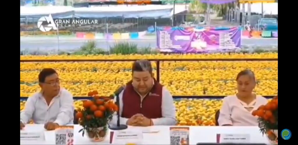 Video desde Puebla: Ayuntamiento de Atlixco y Turismo estatal presentaron la Temporada de Cempasúchil