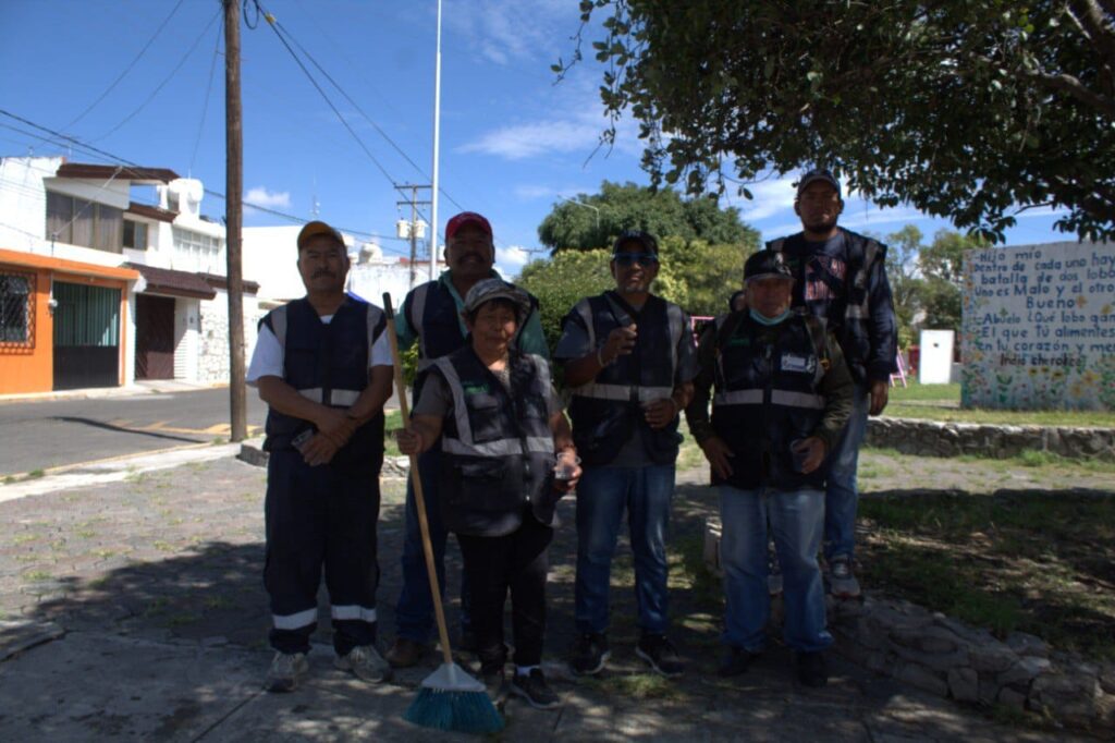 OOSL y recicladores voluntarios suman esfuerzos para mantener limpia la ciudad de Puebla