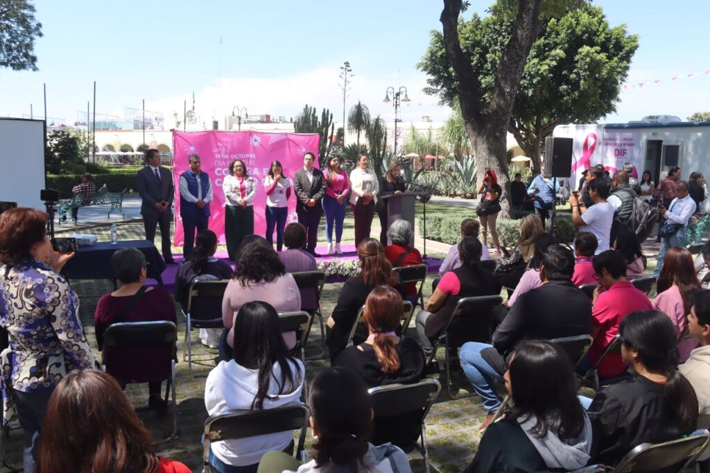 Gobierno y DIF Cholula brindan mastografías gratuitas a las cholultecas, en el día internacional de la lucha contra el cáncer de mama