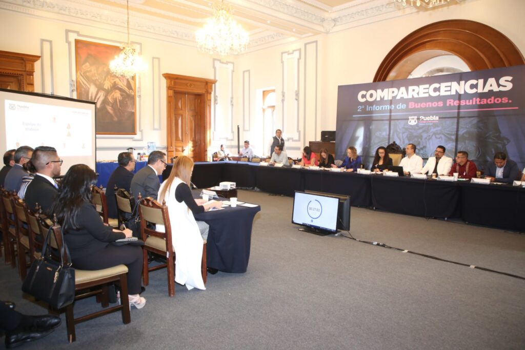 Comparece ante el cabildo de Puebla el Coordinador General del Organismo Operador del Servicio de Limpia