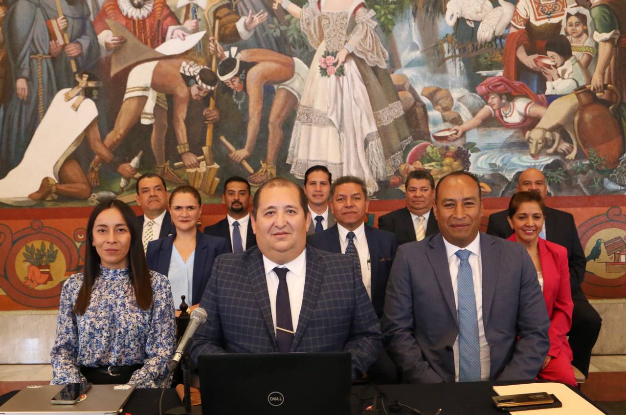 Edgar Vélez Tirado Secretario de Movilidad e Infraestructura de Puebla comparece ante el Cabildo