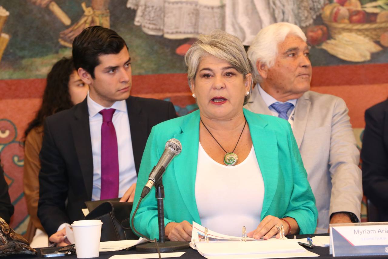 Myriam Arabian Couttolenc, Secretaria de Medio Ambiente del Ayuntamiento de Puebla compareció ante Cabildo